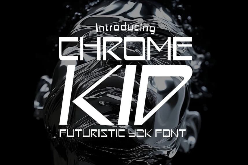 Chrome Kid Font