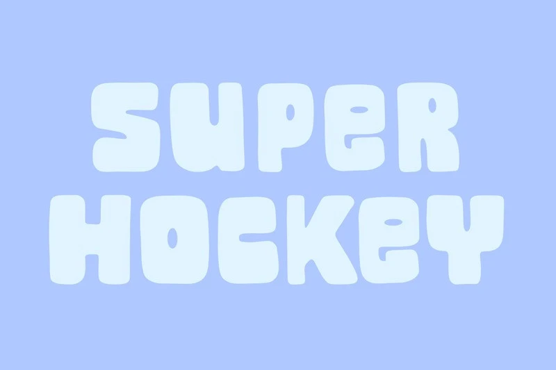 Super Hockey Font