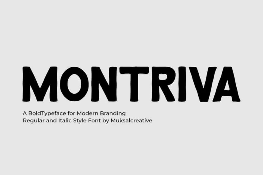 Montriva Font
