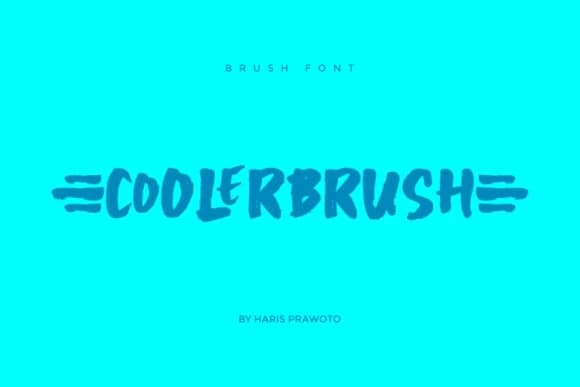 Coolerbrush Font