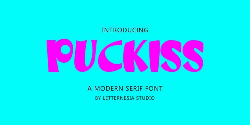 Puckiss Görüntü Yazı Tipi – Görüntü creative asset