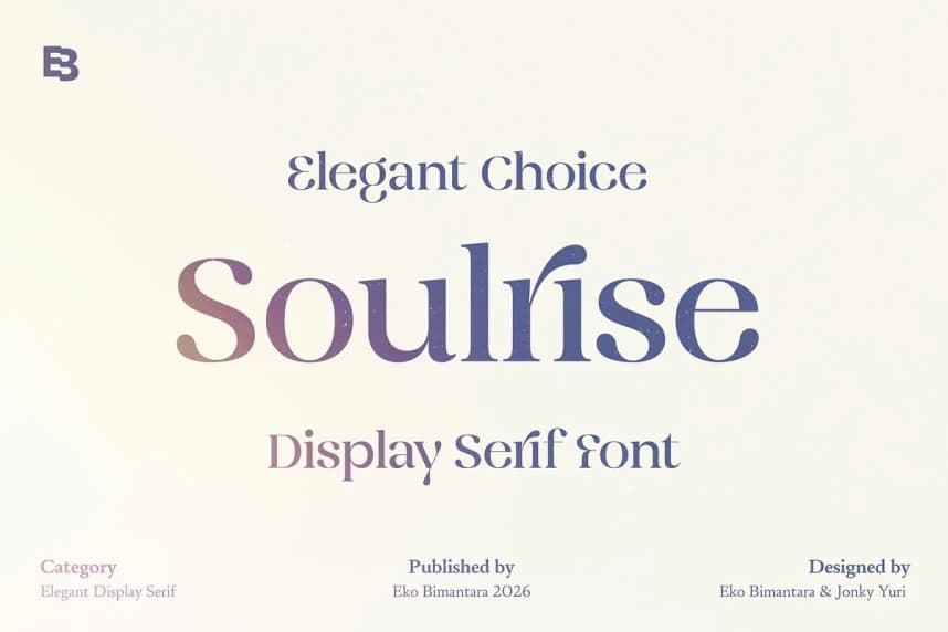 Soulrise Font – Görüntü creative asset