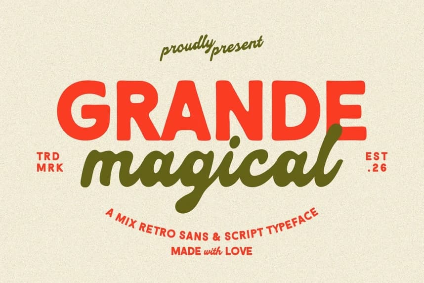 Grande Magical Font