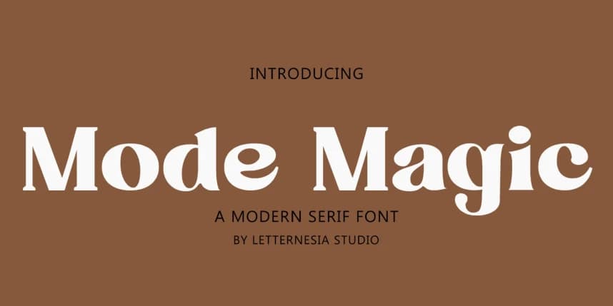 Mode Magic Yazı Tipi – Görüntü creative asset