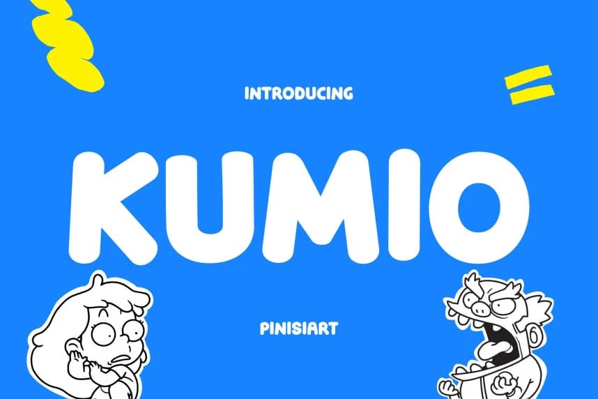 Kumio Display Font – Display creative asset