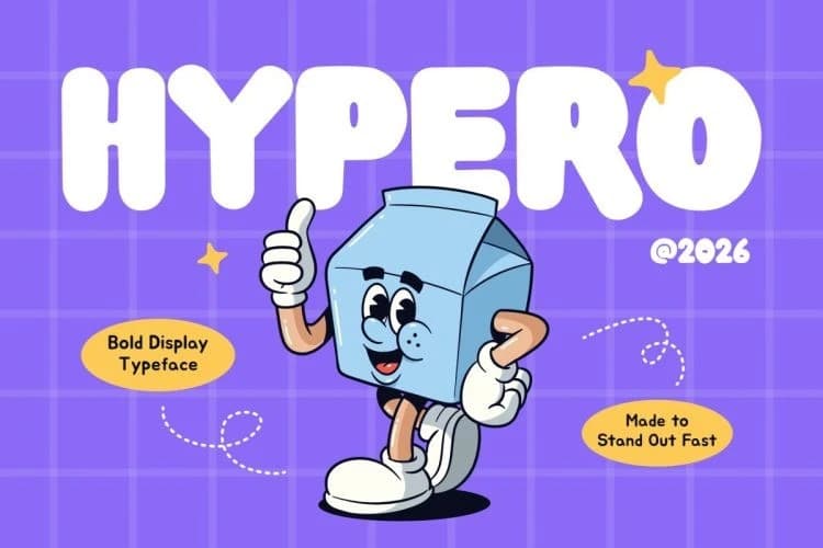 Hypero Oyuncu Yazı Tipi – Görüntü creative asset