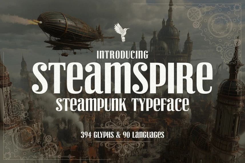 Steamspire Font