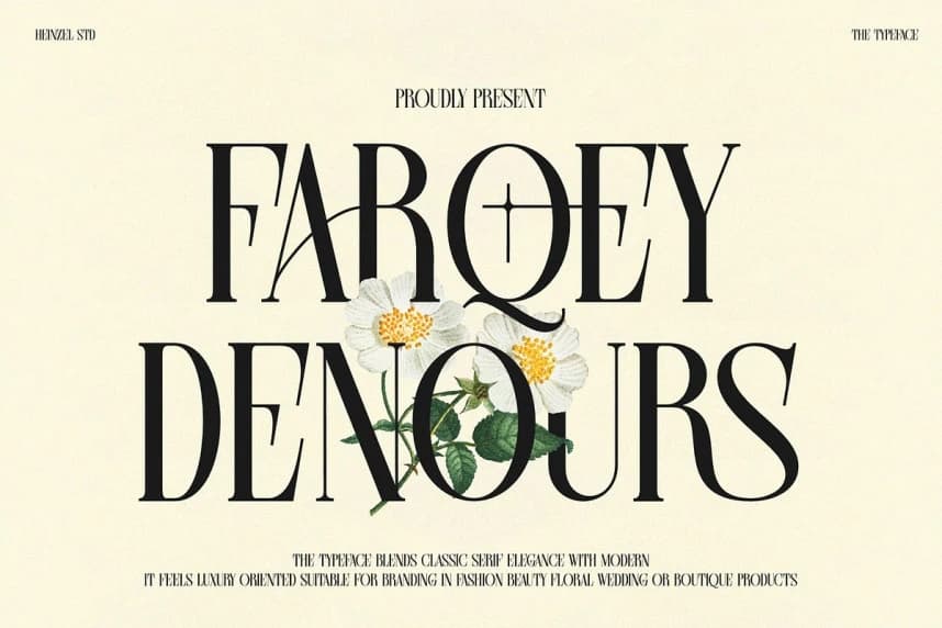 Farqey Denours Font