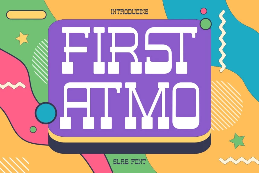 First Atmo Font