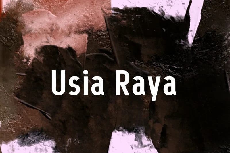 Usia Raya Font