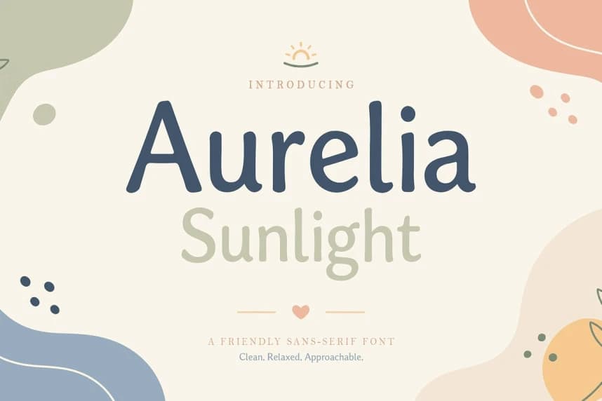 Aurelia Sunlight Font