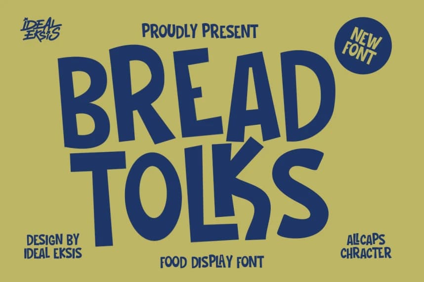 Bread TolksBread Tolks Font