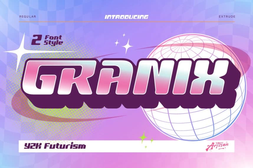 Granix Yazı Tipi – Görüntü creative asset