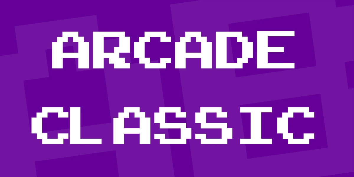 Arcade Classic Font – Yazı Tipleri creative asset