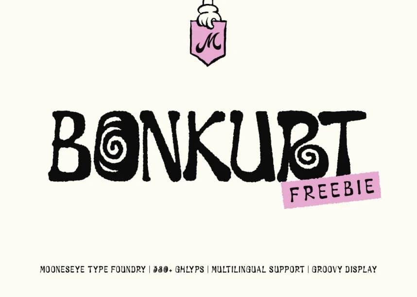 Bonkurt Yazı Tipi – Görüntü creative asset