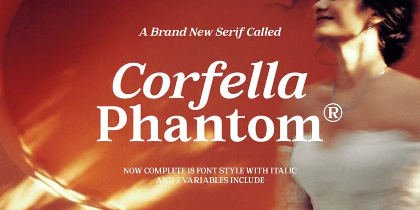 Corfella Phantom Font Family