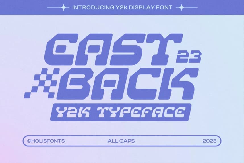 Eastback Font – Görüntü creative asset