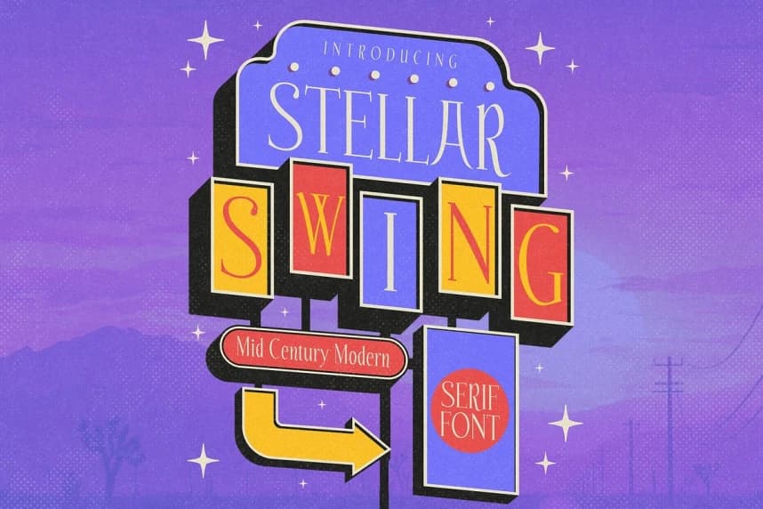 Stellar Swing Font