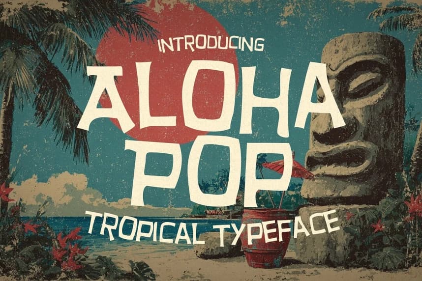 Aloha Pop Font