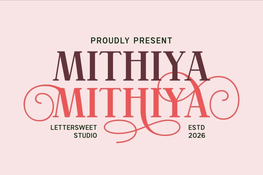 Mithiya Font – Görüntü creative asset