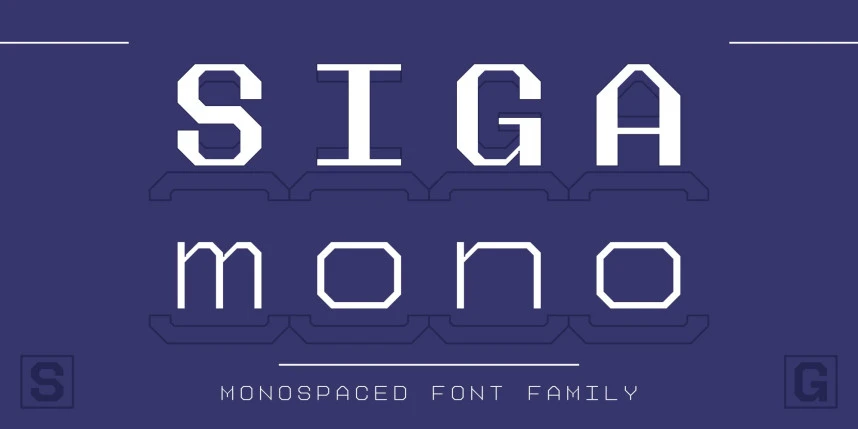 Siga Mono Font