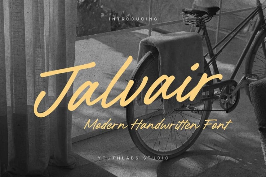 Jalvair – Modern Handwritten Font