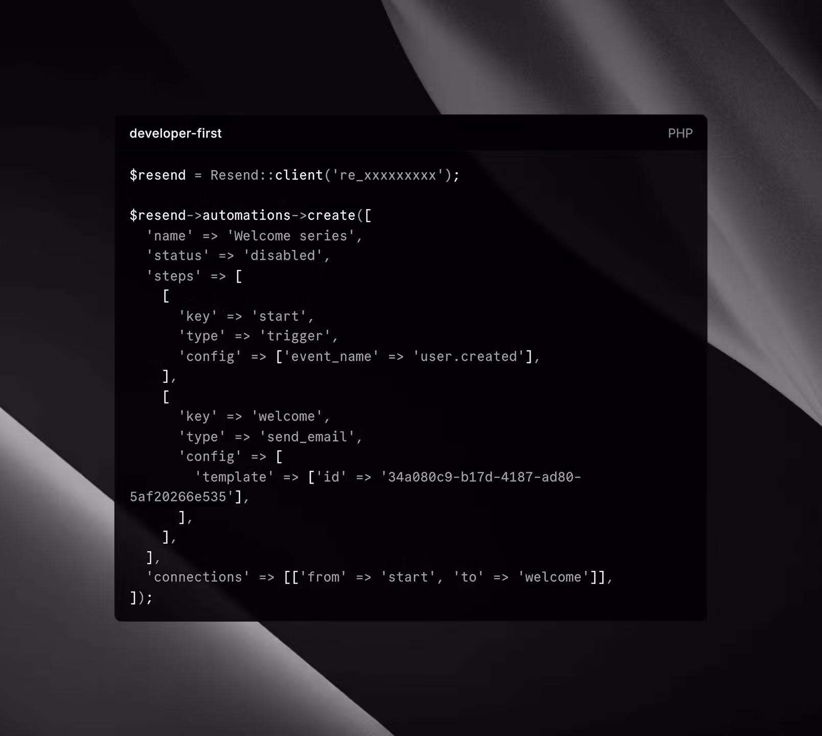 Resend screenshot 1