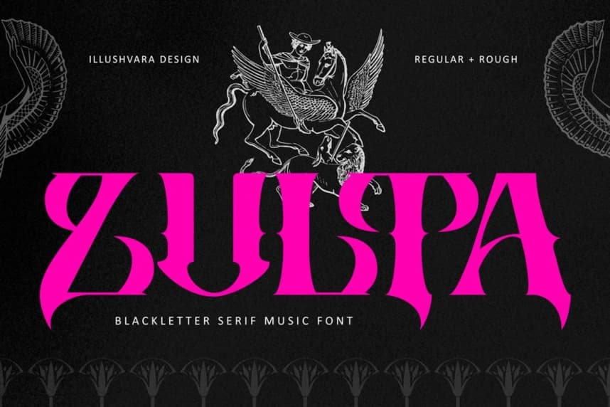 Zulta Music Yazı Tipi