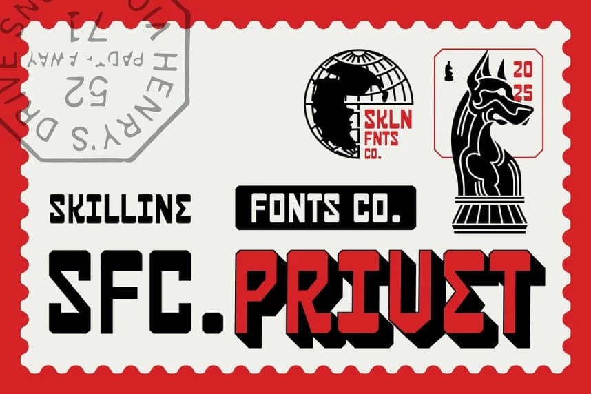 SFC Privet Font – Görüntü creative asset