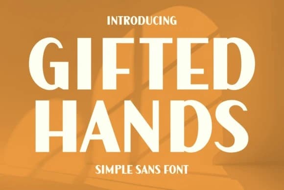 Gifted Hands Font
