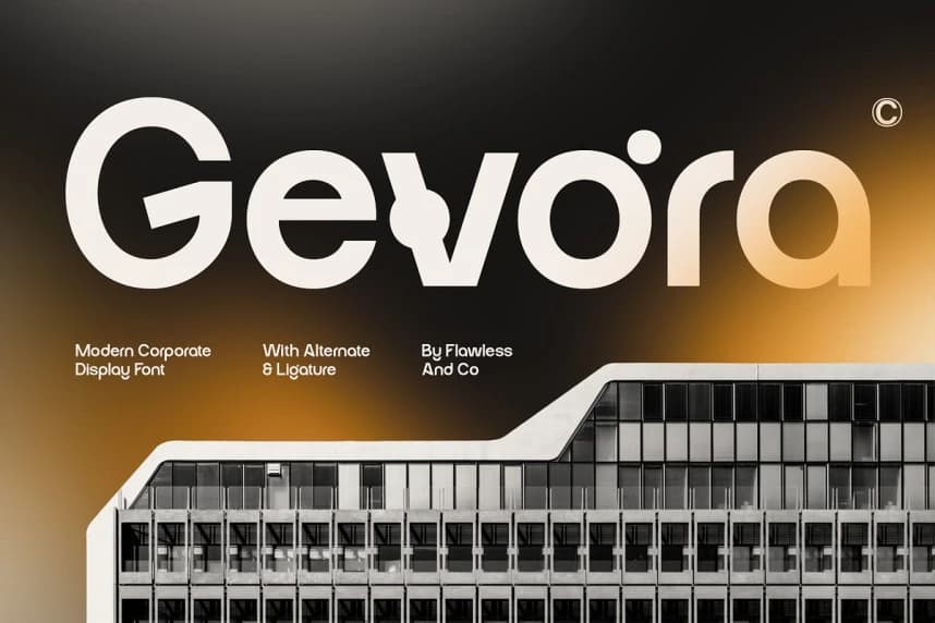 Gevora Font