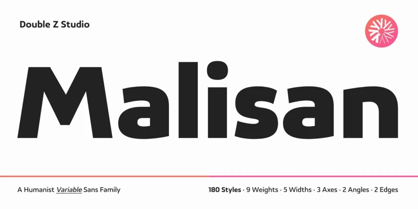 Malisan Font Family – Sans Serif creative asset