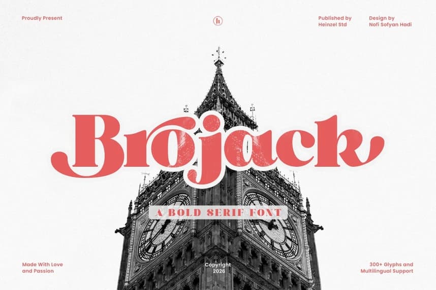 Brojack Font