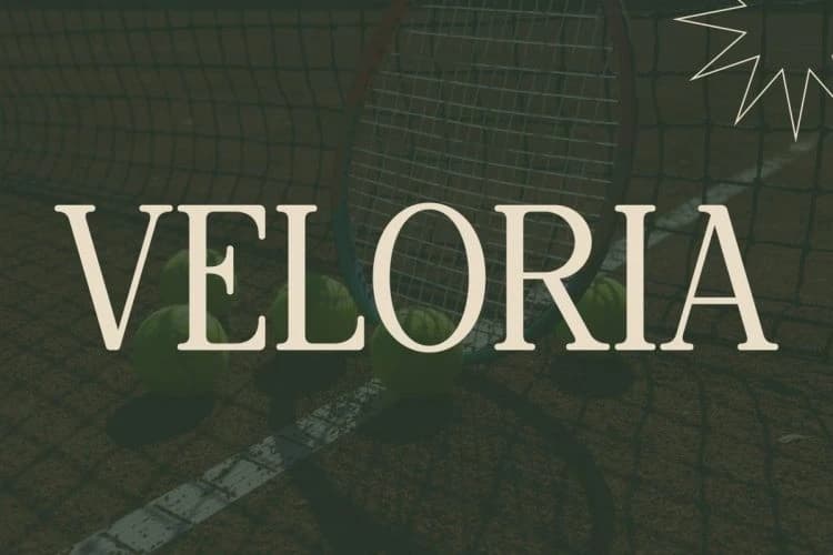 Veloria Font