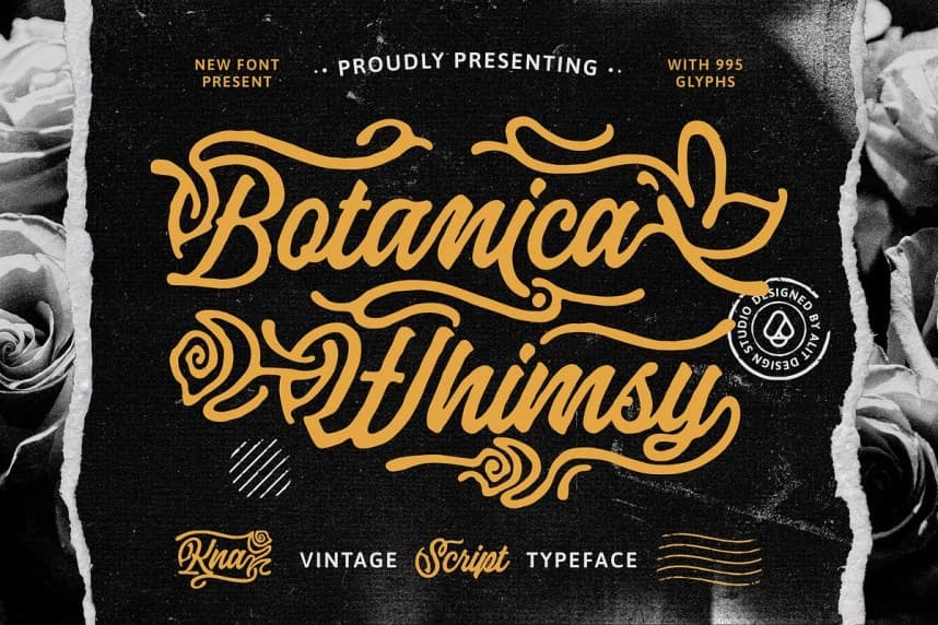 Botanica Whimsy Font