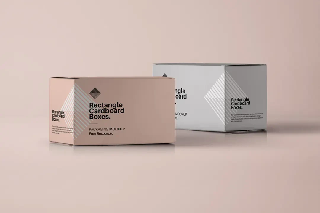 Karton Kutu Mockup Ücretsiz PSD – Mockuplar creative asset