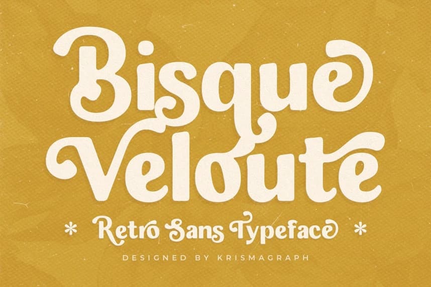 Bisque Veloute Font