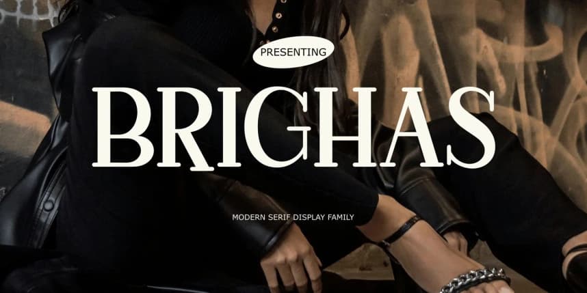 Brighas Font – Görüntü creative asset