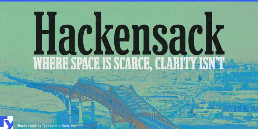 Hackensack Font