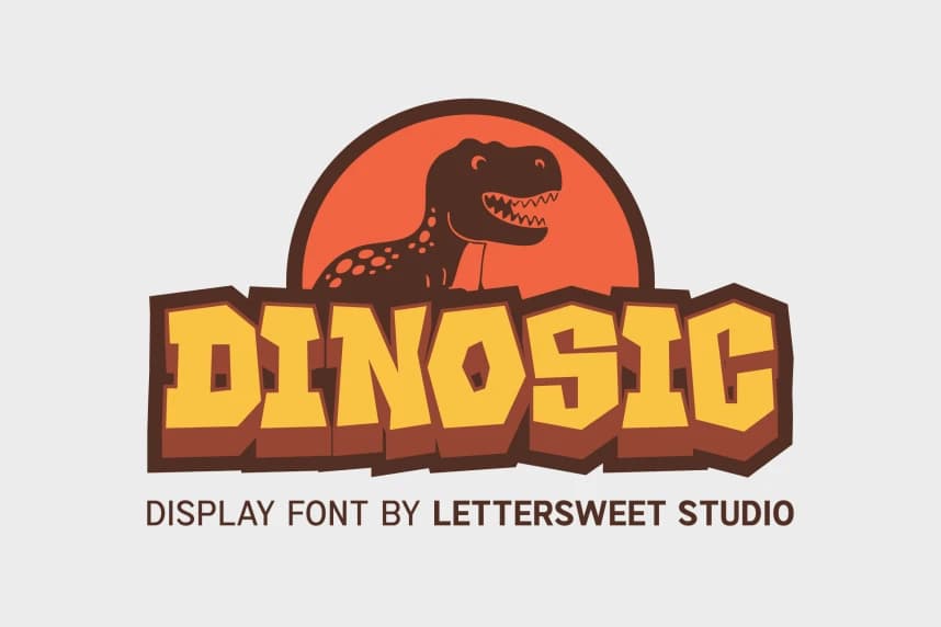 Dinosic Font