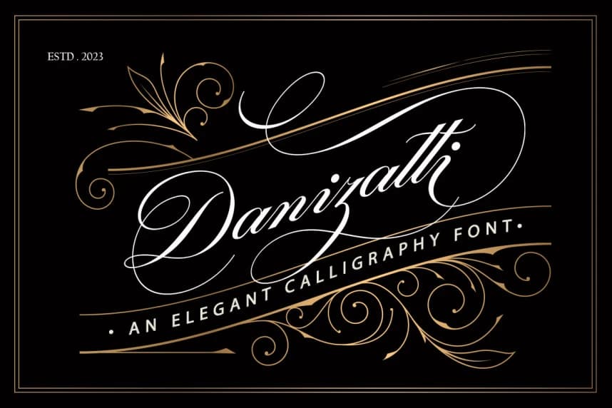 Dannizatti Script Font