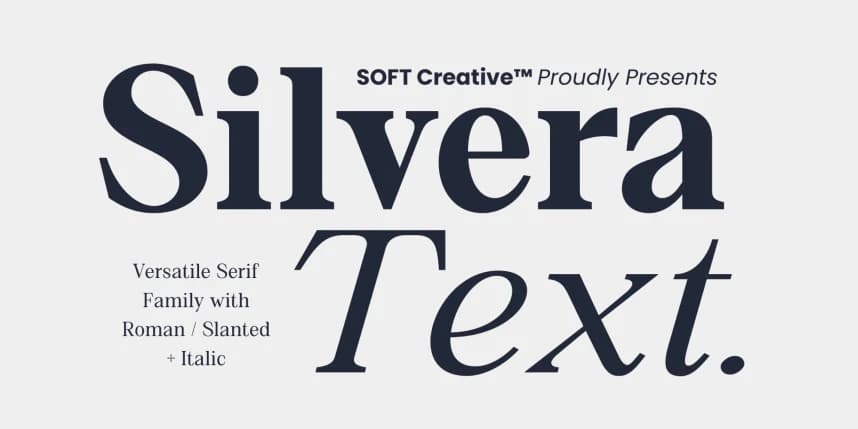 Silvera Text Font