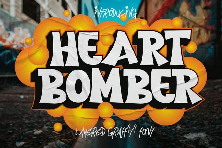 Heart Bomber Font