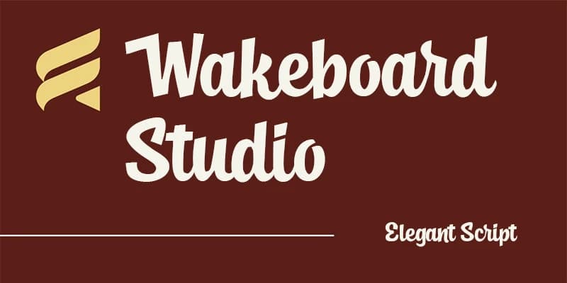 Wakeboard Studio Font