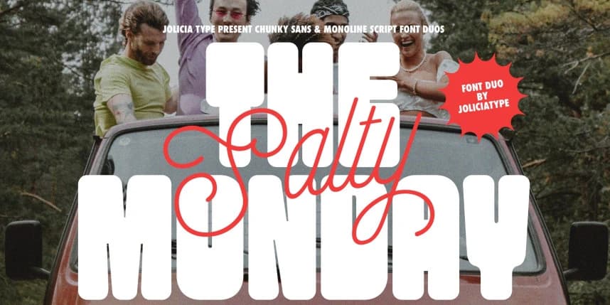 The Salty Monday Font