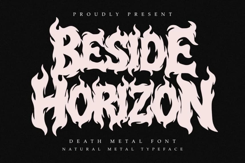 Beside Horizone Font
