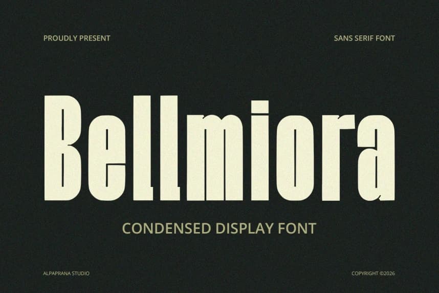 Bellmiora Font