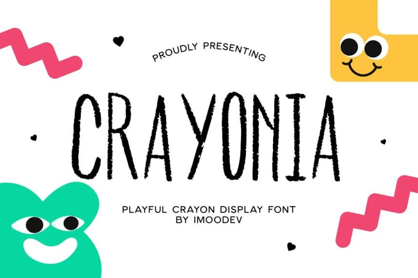 Crayonia Playful Font