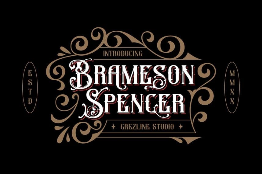 Brameson Spencer Font