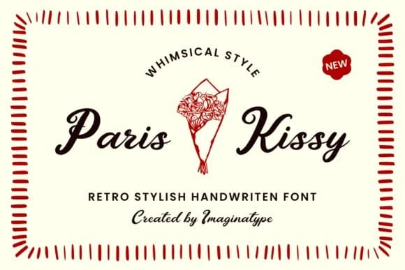 Paris Kissy Font